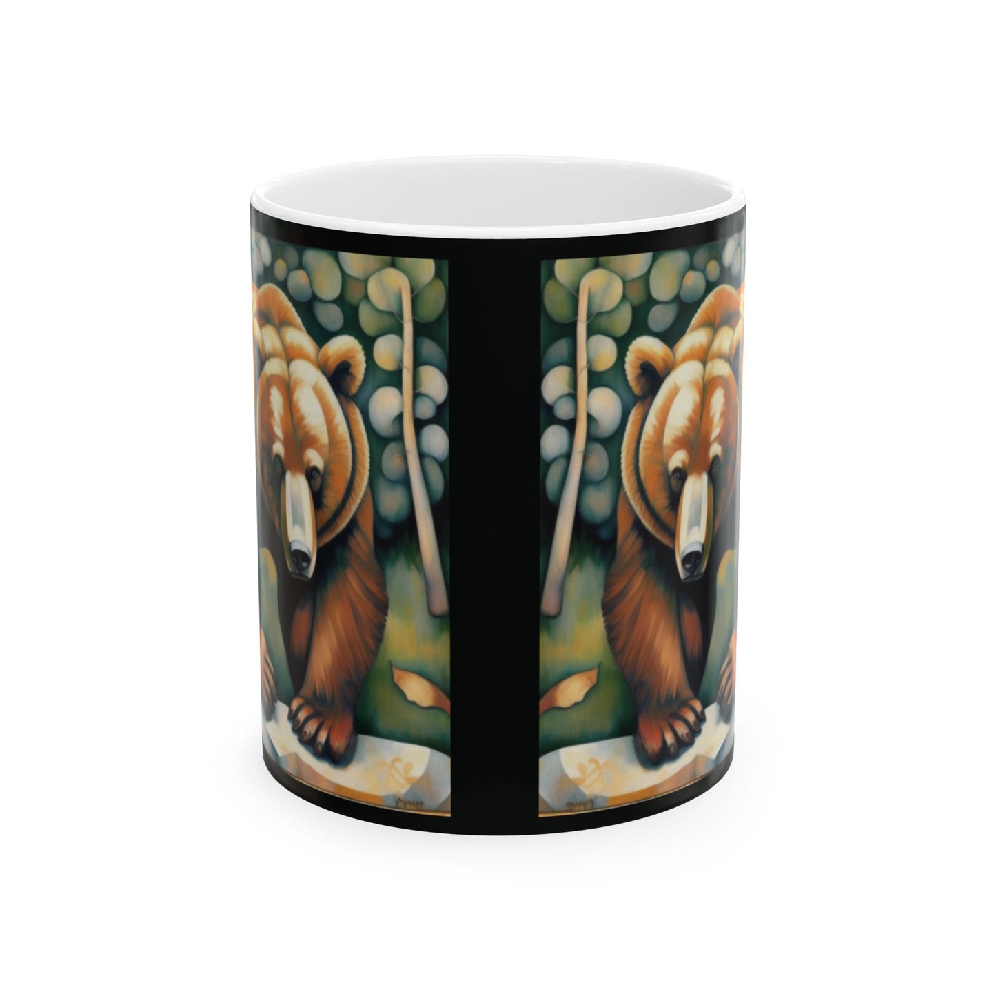 Bear Coffee Mug Tea Ceramic Cup 11oz