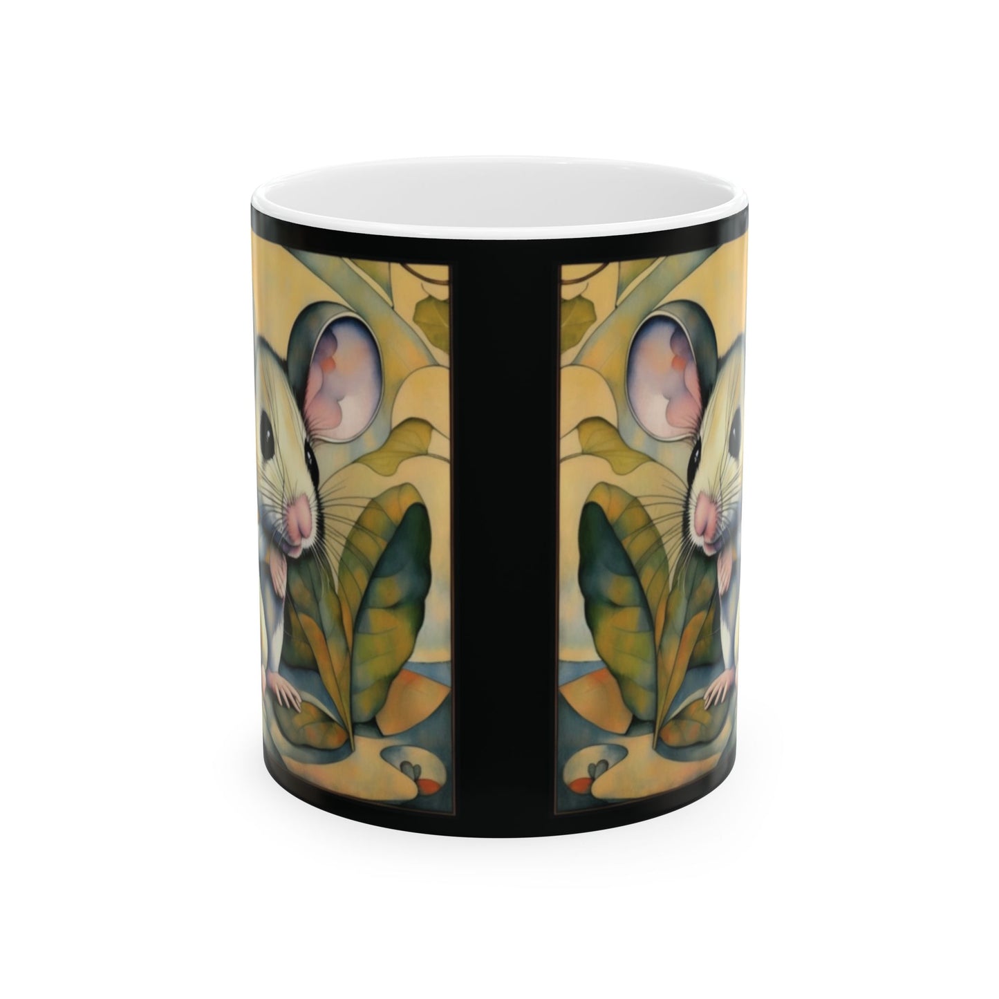 Mouse Coffee Mug Tea Ceramic Cup 11oz