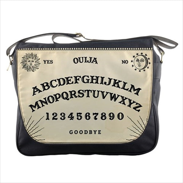 Ouija Board Art Messenger Bag