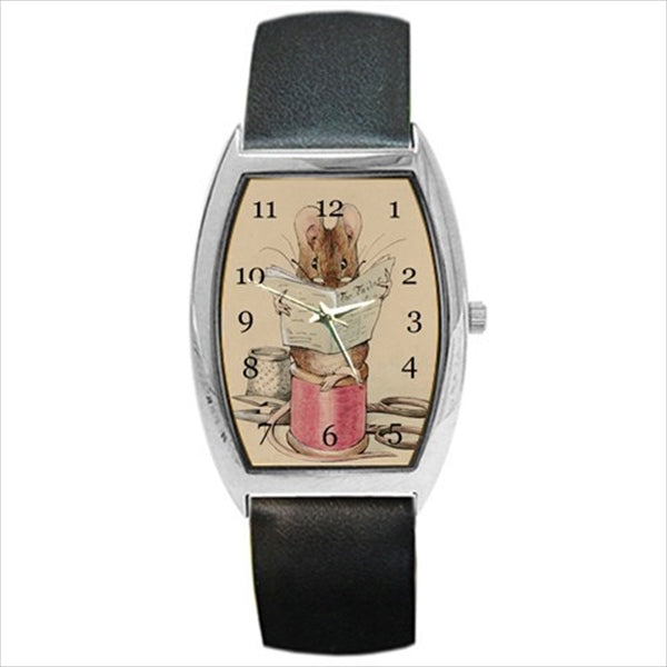 Tailor Mouse Watch Beatrix Potter Art Wristwatch