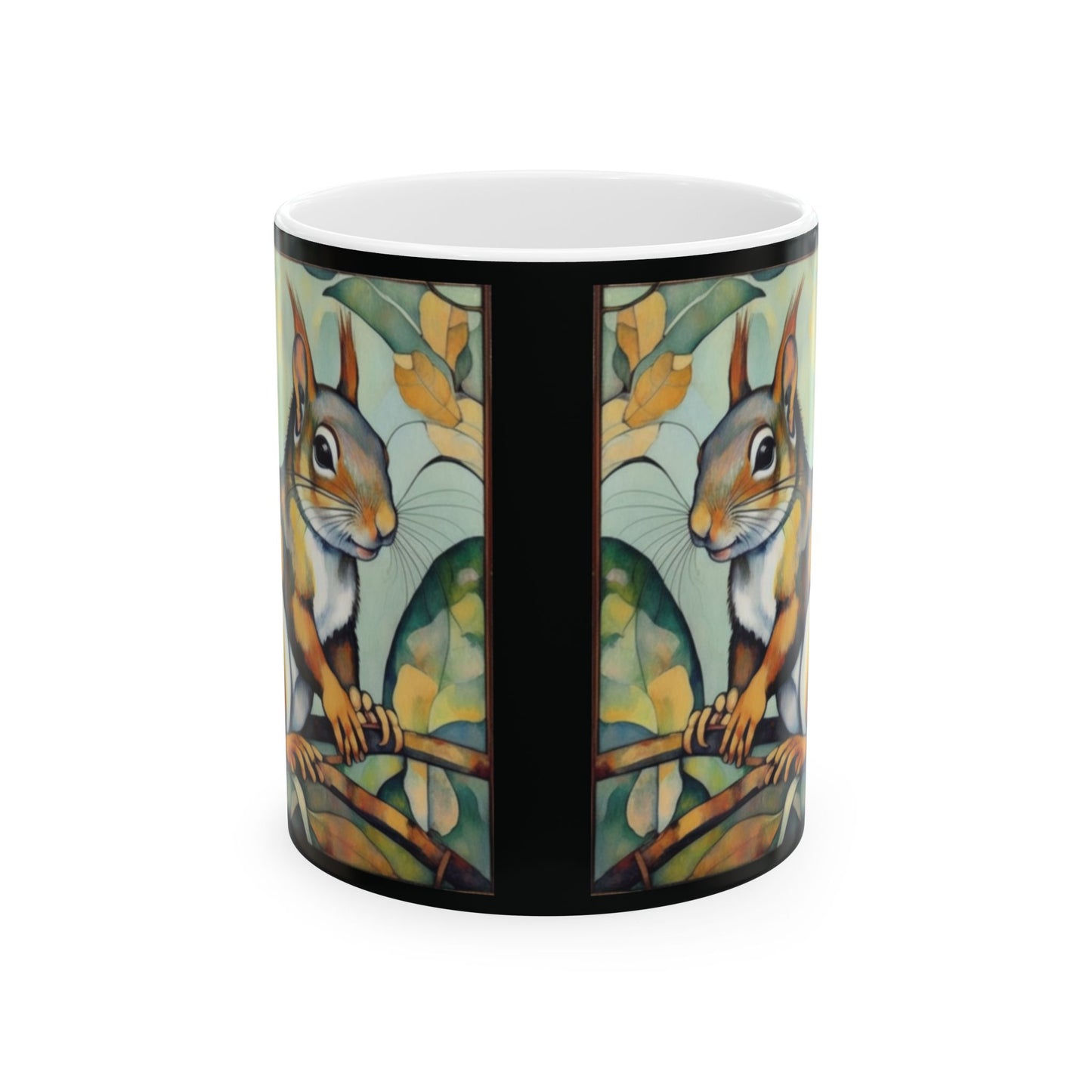 Squirrel Coffee Mug Tea Ceramic 11oz