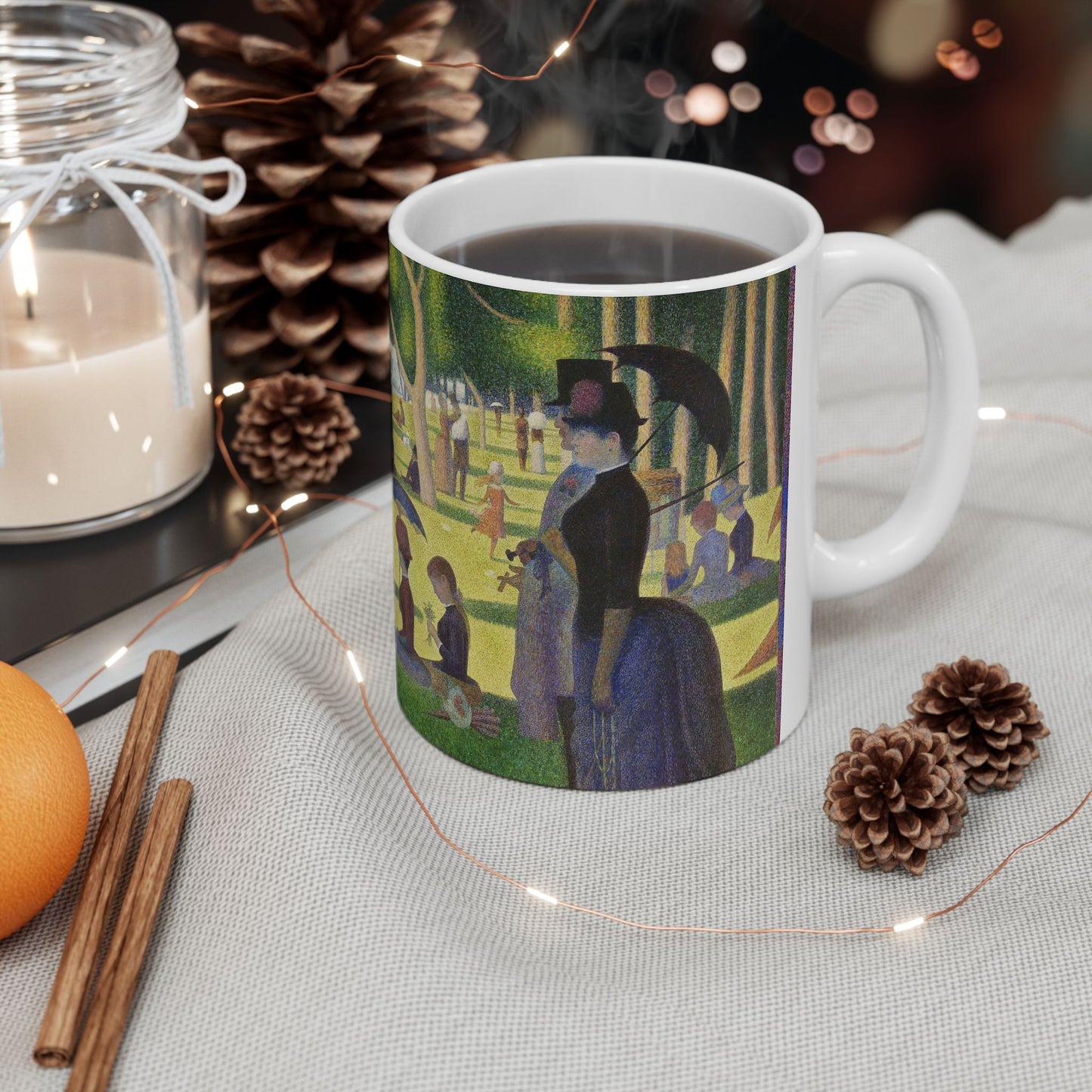 Coffee Mug A Sunday Afternoon Georges Seurat Art 11 oz Mug