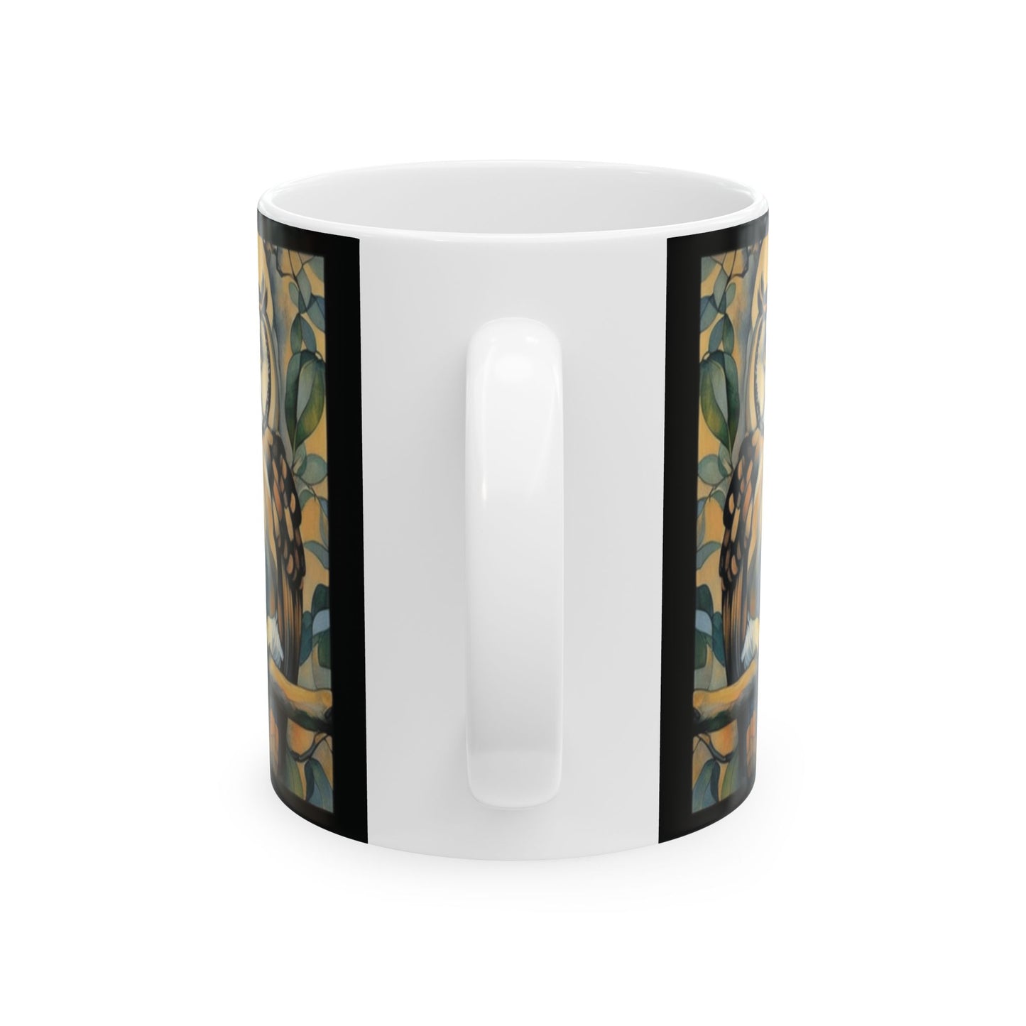 Owls Coffee Mug Tea Ceramic Cup 11oz