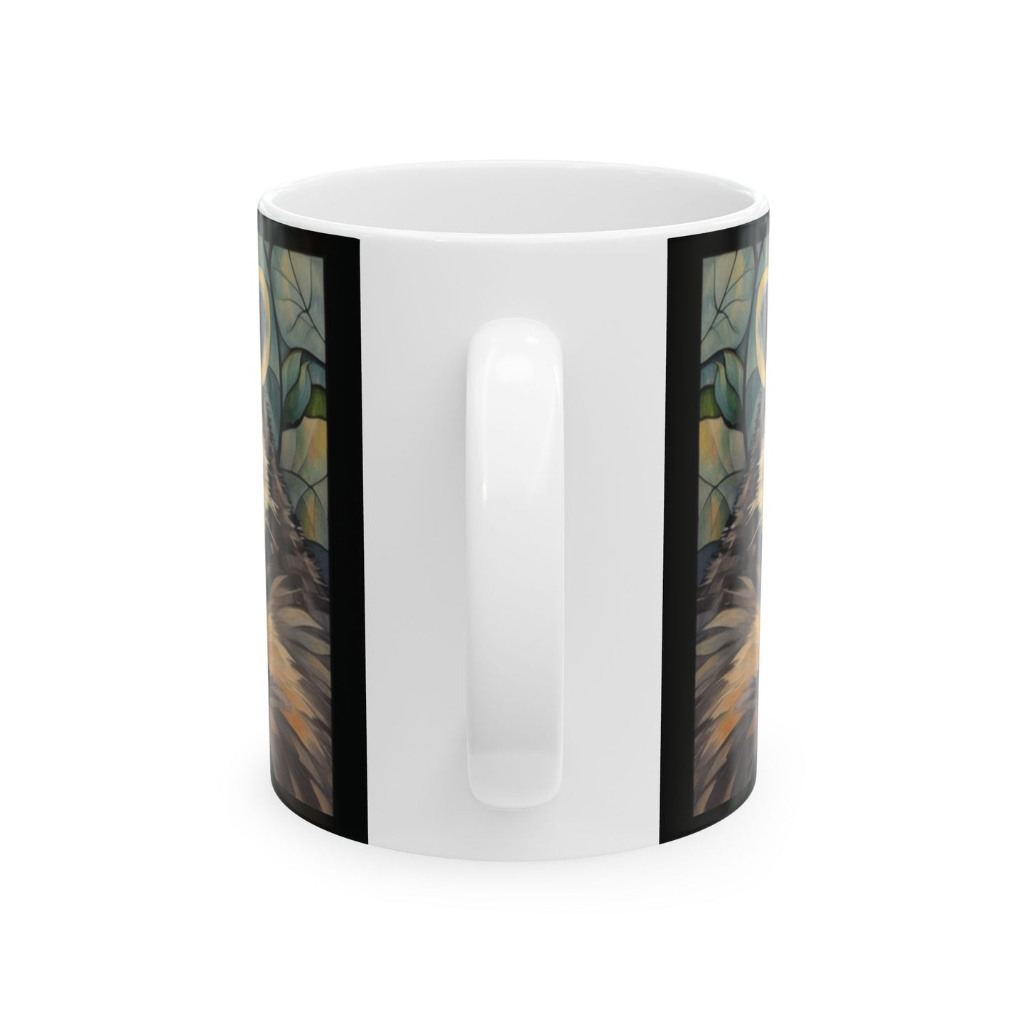 Raccoon Coffee Mug Tea Ceramic 11oz