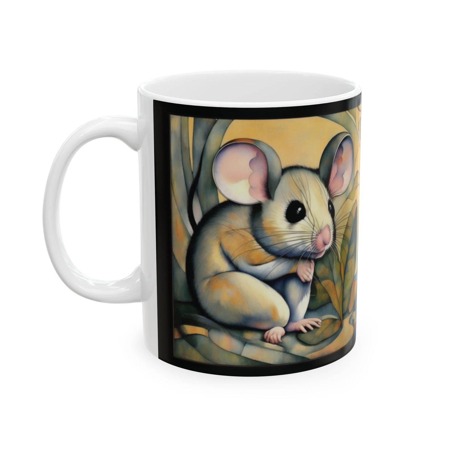 Mouse Coffee Mug Tea Ceramic Cup 11oz