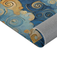 Blue Cloudy Sky Area Rug 36x60 inches