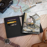 Mad Hatter Passport Cover Travel ID Holder