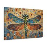 Dragonfly 30x20 Inch Canvas Modern Wall Art Home Decor