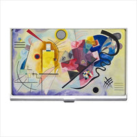 Wassily Kandinsky Abstract Art Business Bank Card Case