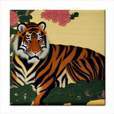 Tiger Ukiyo-e Style Japanese Art Ceramic Backsplash Tile