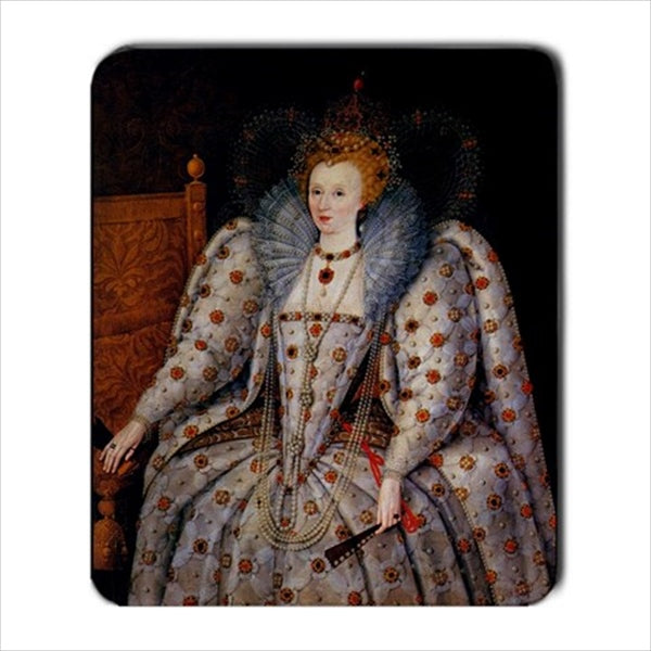Queen Elisabeth I Portrait Gheeraerts Art Computer Mouse Pad Mouse Pad