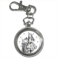 Alice In Wonderland Drink Me Art Key Chain Watch