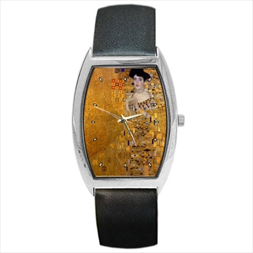 Adele Bloch Bauer Gustav Klimt Art Barrel Style Wristwatch Unisex Watch