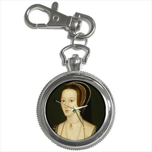 Queen Anne Boleyn Henry V Wife Portrait Art Key Chain Watch
