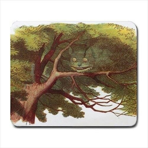 Cheshire Cat Alice In Wonderland Art Computer Mouse Pad Mat