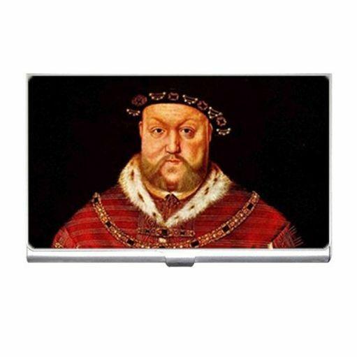 King Henry VIII The 8th Royal Art Business Credit Card Holder