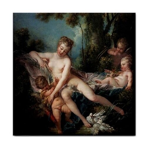 The Bath of Venus Ceramic Tile Francois Boucher