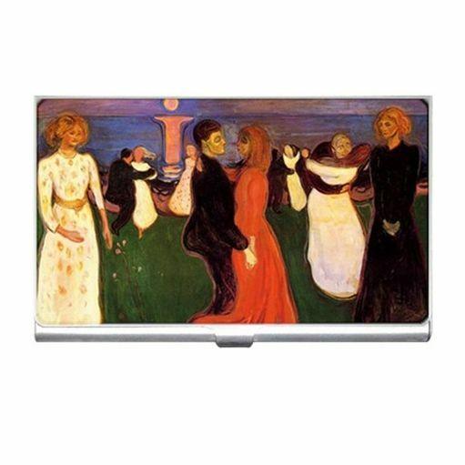 The Dance Of Life Edvard Munch Art Business Credit Card Case  Holder