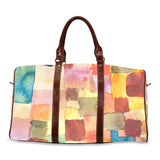 Paul Klee Abstract Art Waterproof Travel Overnight Bag