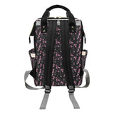 Diaper Bag Backpack Cherry Blossoms Sakura Pattern