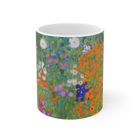 Flower Garden Gustav Klimt Art Coffee Mug