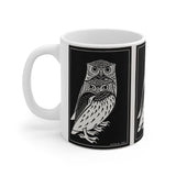Two Owls Julie De Graag Art Nouveau Coffee Mug