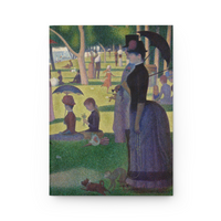 Sunday Afternoon Seurat Art Hardcover Journal 150 Page Lined Notebook