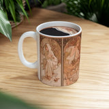 The Seasons Art Nouveau Alphonse Mucha Coffee Mug