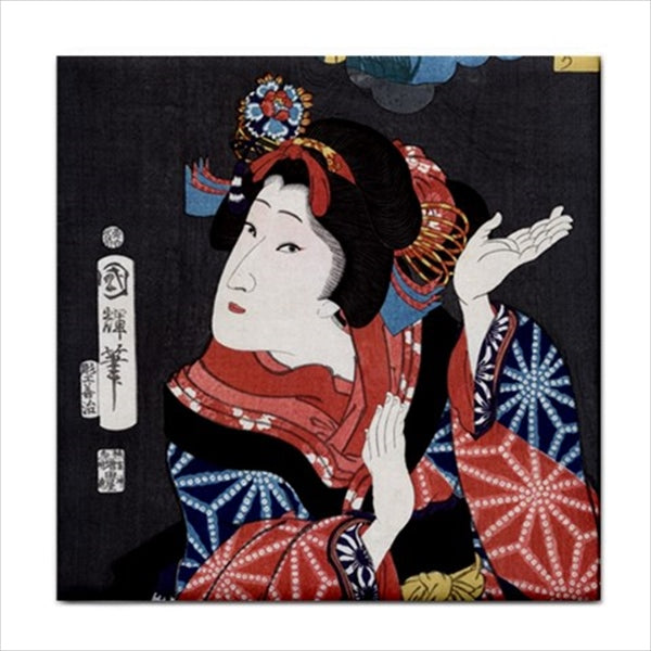 Japanese Art Ceramic Tiles