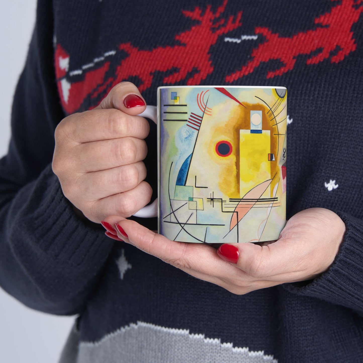 Abstract Art Coffee Mug 11oz Wassily Kandinsky Mug