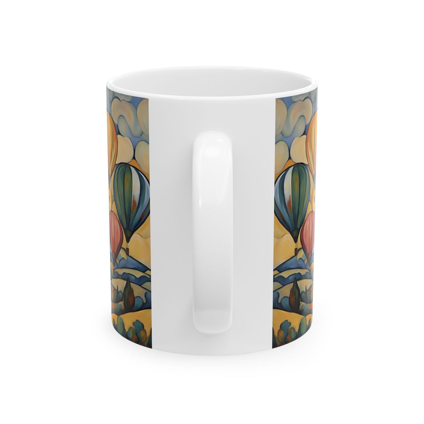 Hot Air Balloons Coffee Mug 11oz Art Cup