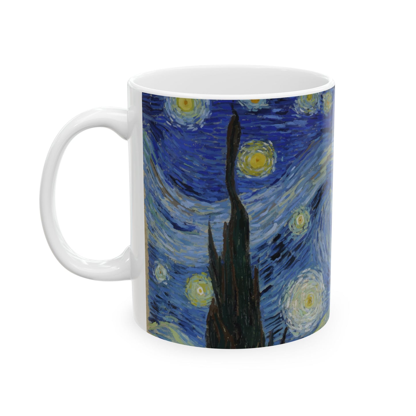 Starry Night Vincent Van Gogh Art Ceramic Coffee Mug 11oz Mug