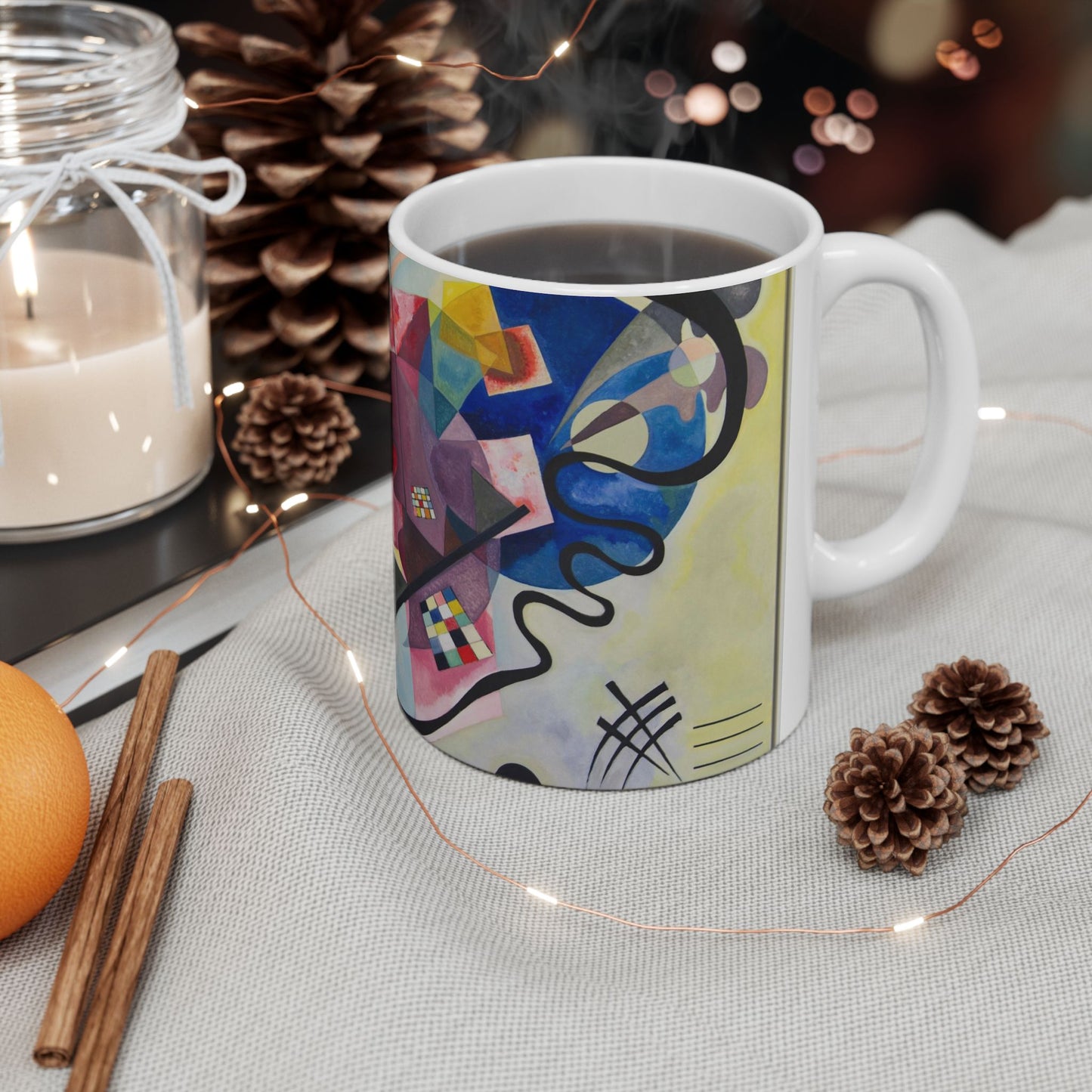 Abstract Art Coffee Mug 11oz Wassily Kandinsky Mug