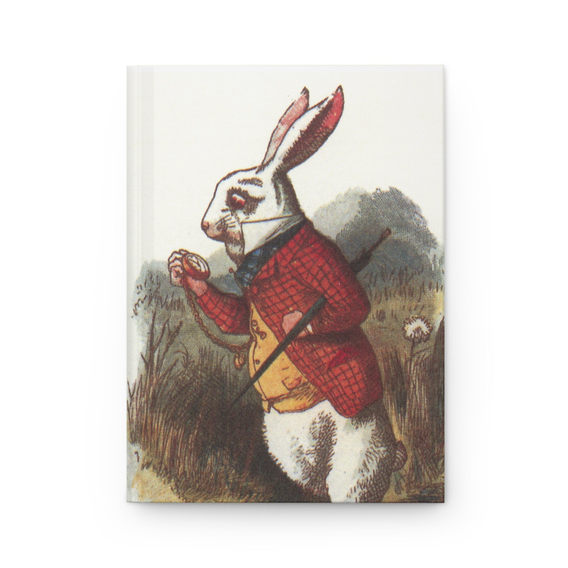 White Rabbit Hardcover Journal Alice In Wonderland Art Paper products