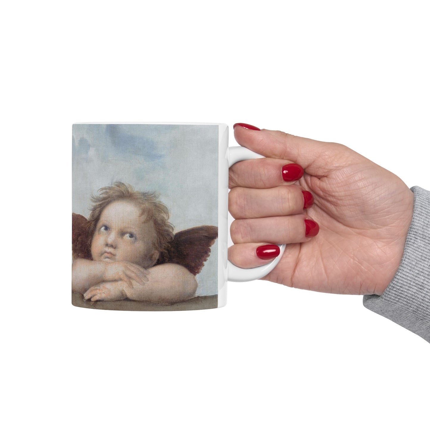 Angels Sistine Madonna Raphael Art Ceramic Coffee Mug 11oz Mug