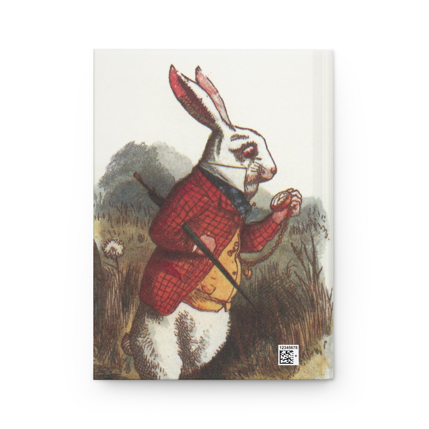 White Rabbit Hardcover Journal Alice In Wonderland Art Paper products