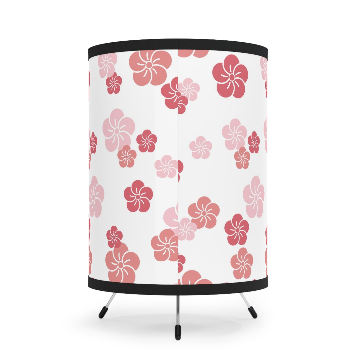 Cherry Blossoms Tripod Table Lamp USCA Plug Home Decor