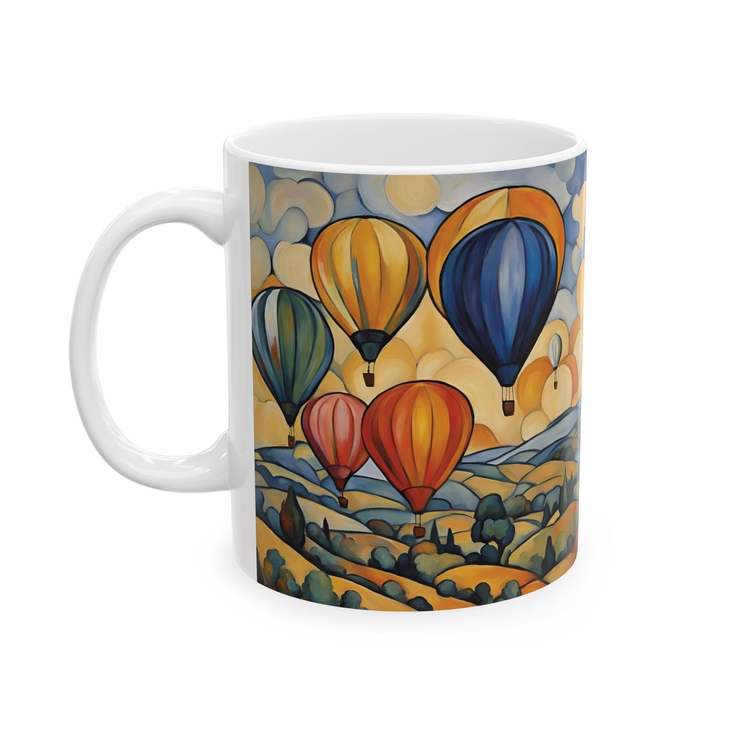 Hot Air Balloons Coffee Mug 11oz Art Cup