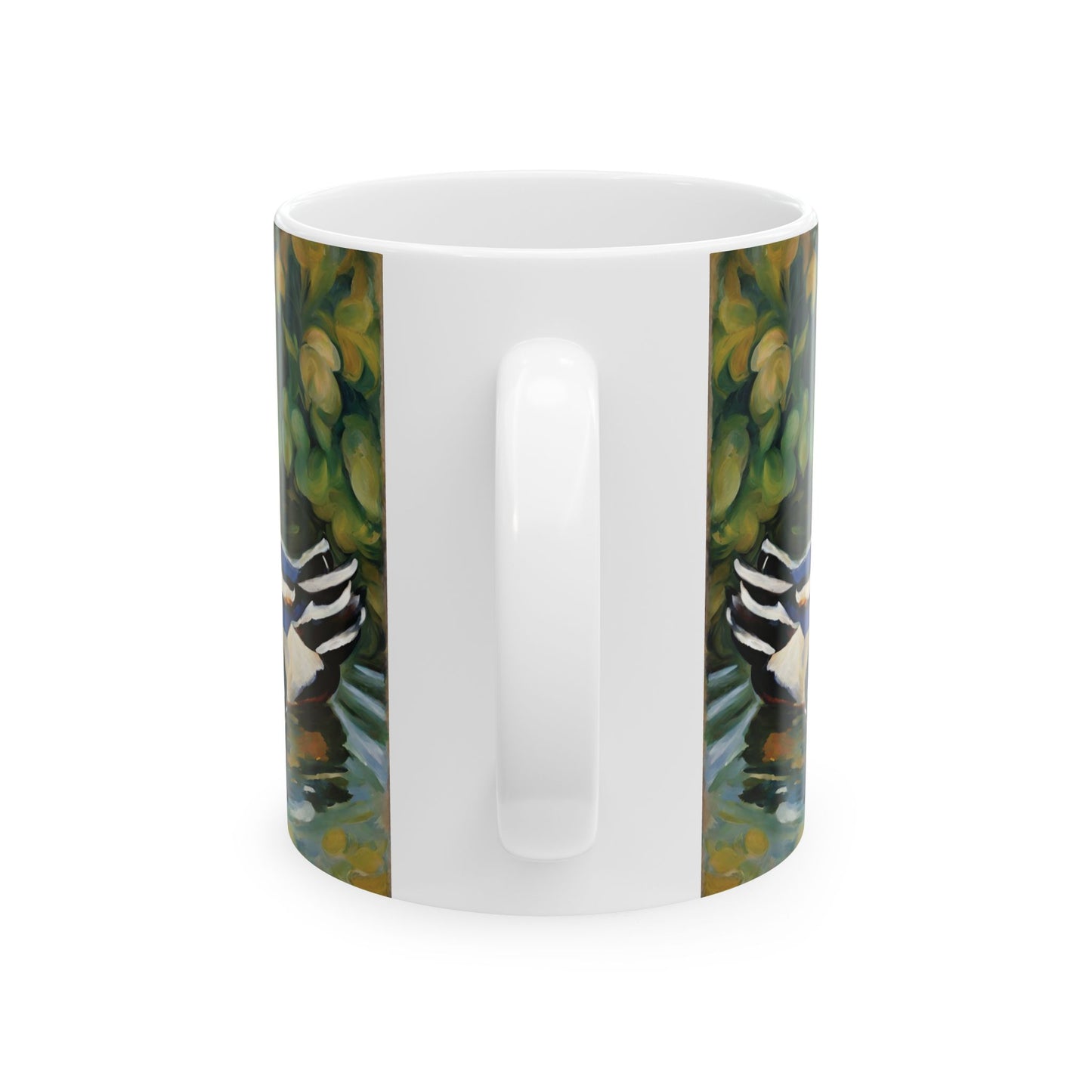 Mallard Duck Coffee Mug 11oz Art Ceramic Cup Mug