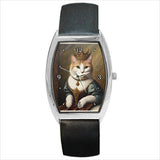 Cat Queen Watch Unisex Renaissance Style Art Wristwatch
