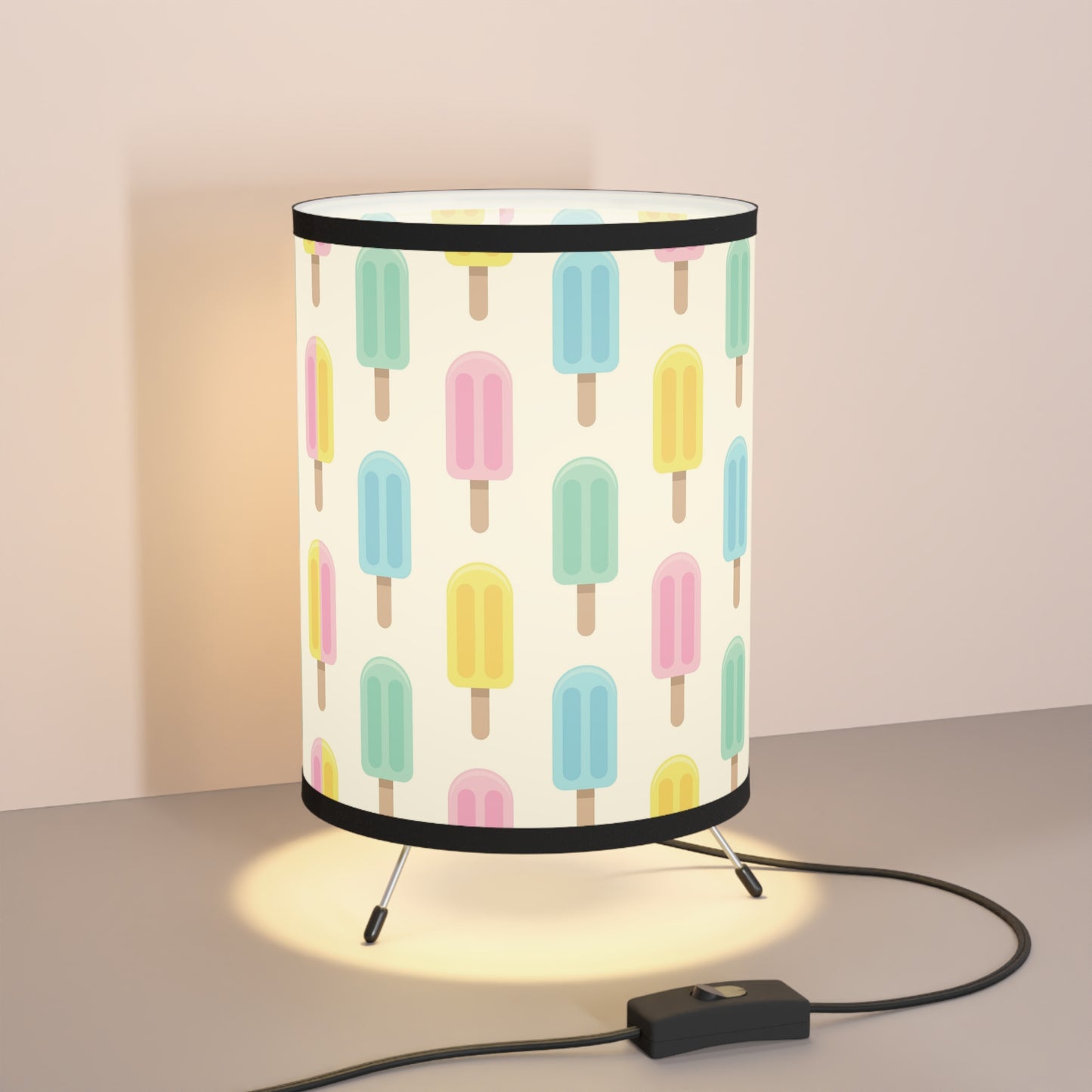 Popsicles Tripod Table Lamp USCA Plug Home Decor