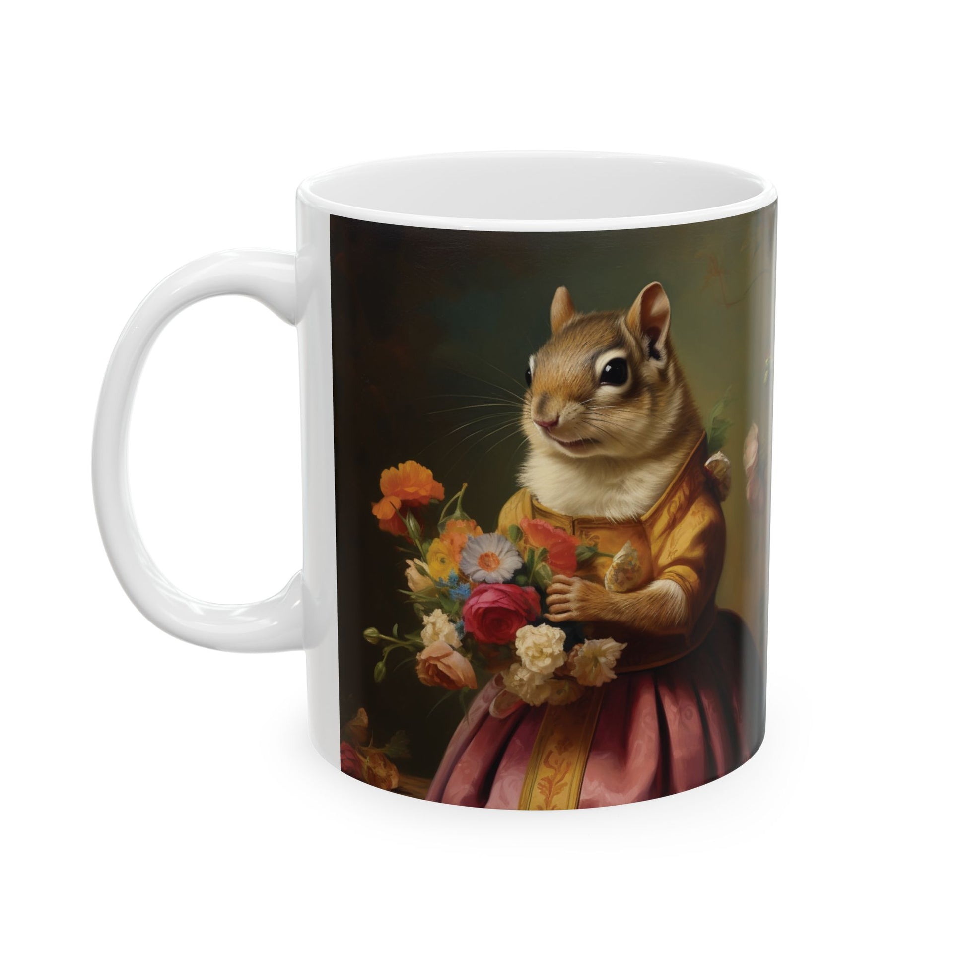 Chipmunk Princess Coffee Mug Cup 11oz Fantasy Art Mug