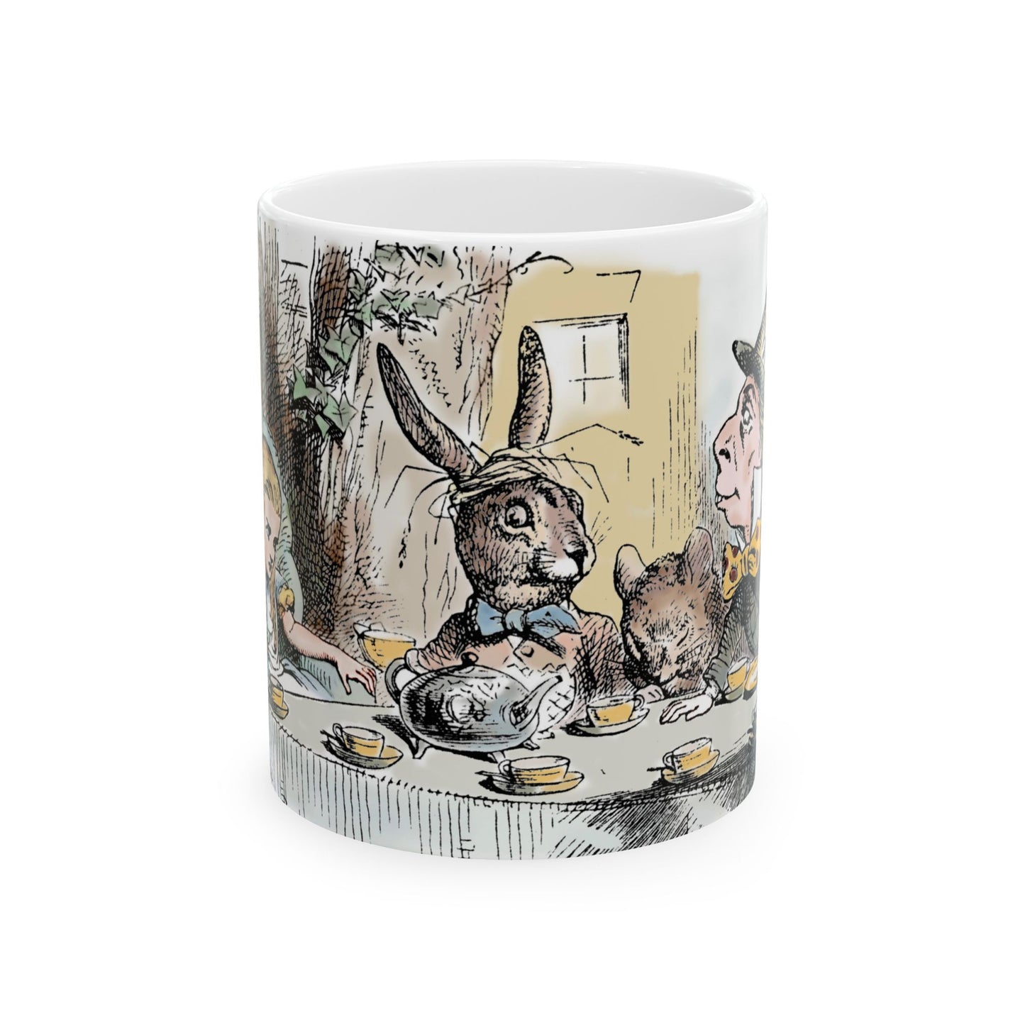 Alice In Wonderland Mad Hatter Tea Party Ceramic Mug 11oz Mug