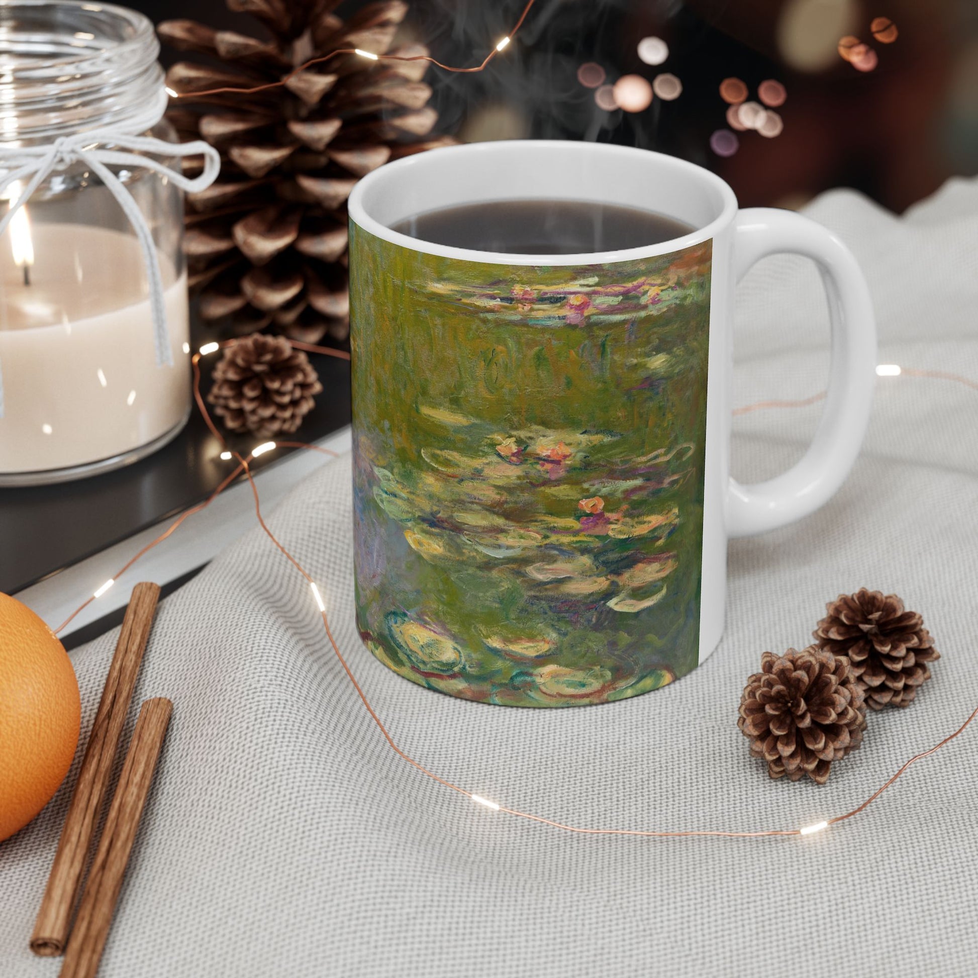 Waterlilies Monet Art Ceramic Coffee Mug 11oz Mug