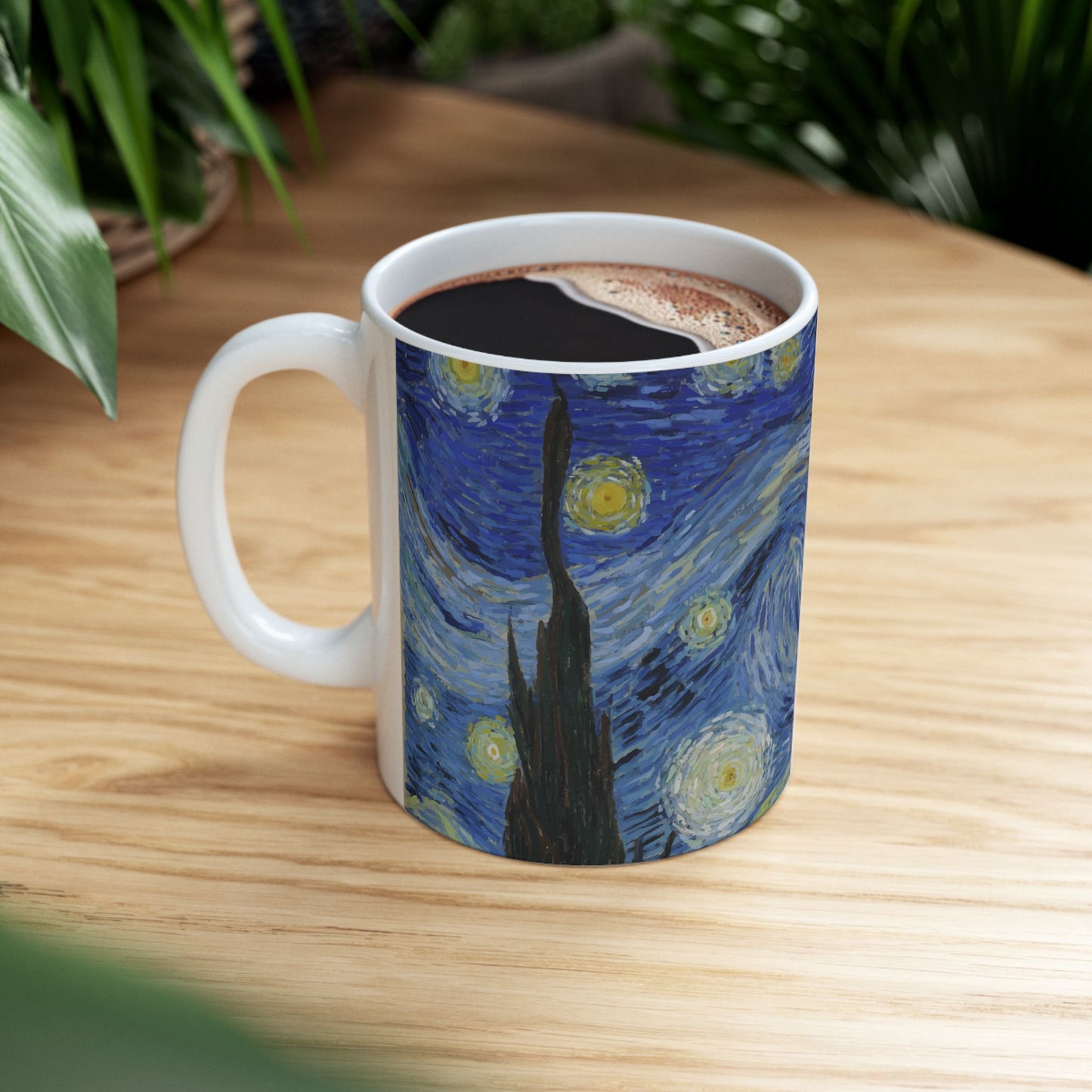 Starry Night Vincent Van Gogh Art Ceramic Coffee Mug 11oz Mug