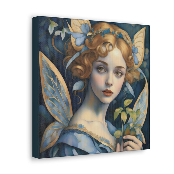 Fairy Pixie Art Canvas Gallery Wrap Print 12x12 inch 12″ x 12″ 1.25"