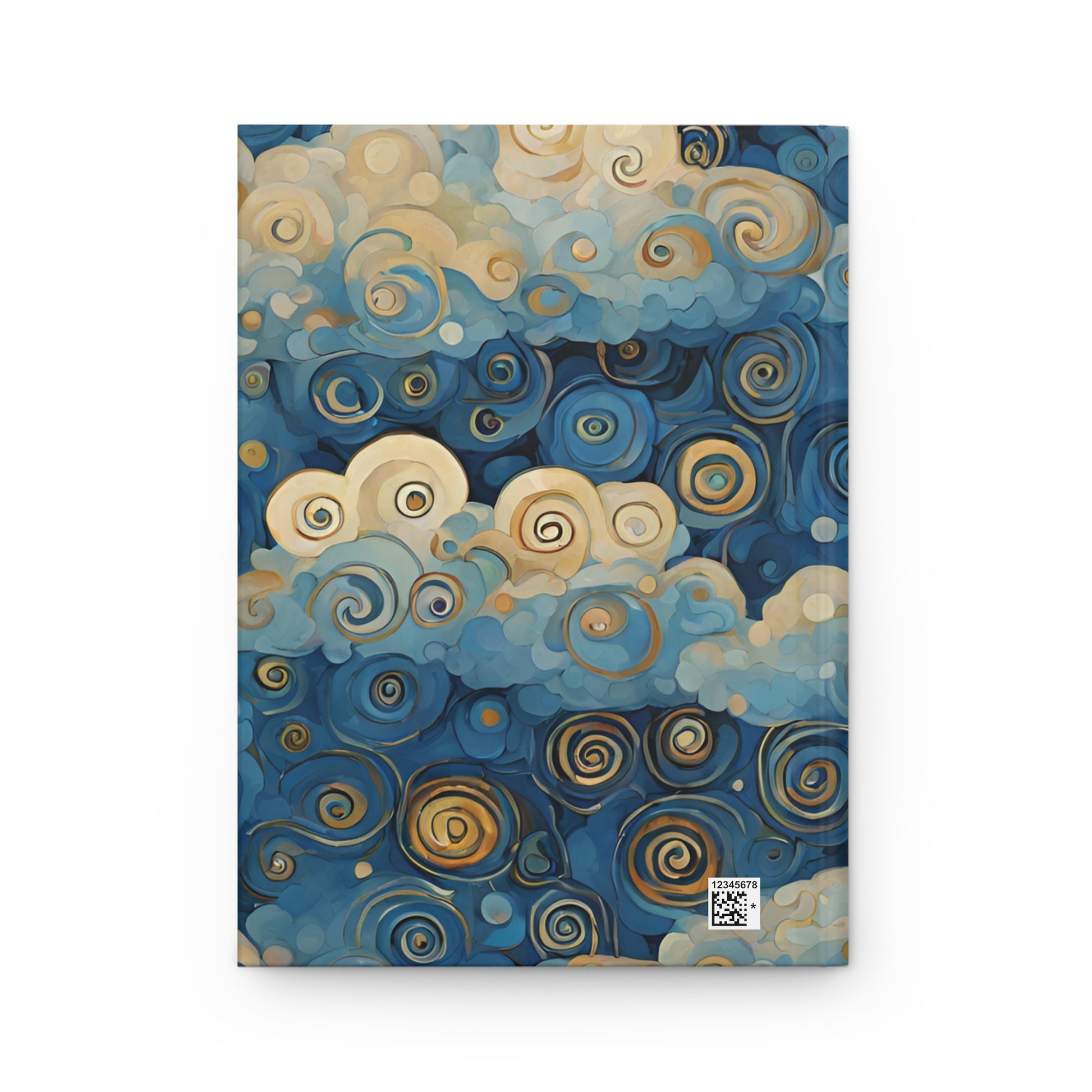 Blue Sky Clouds Hardcover Notebook Journal Lined Matte Paper products