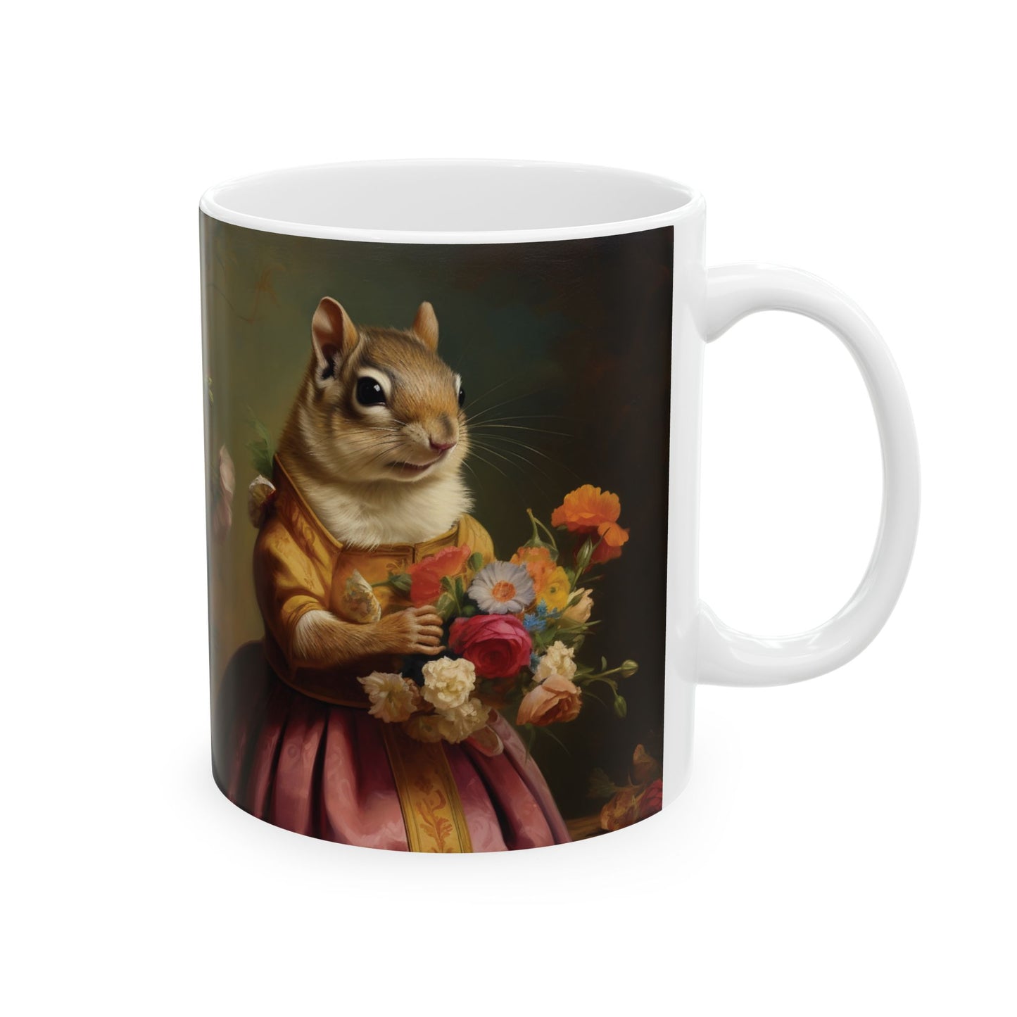 Chipmunk Princess Coffee Mug Cup 11oz Fantasy Art Mug