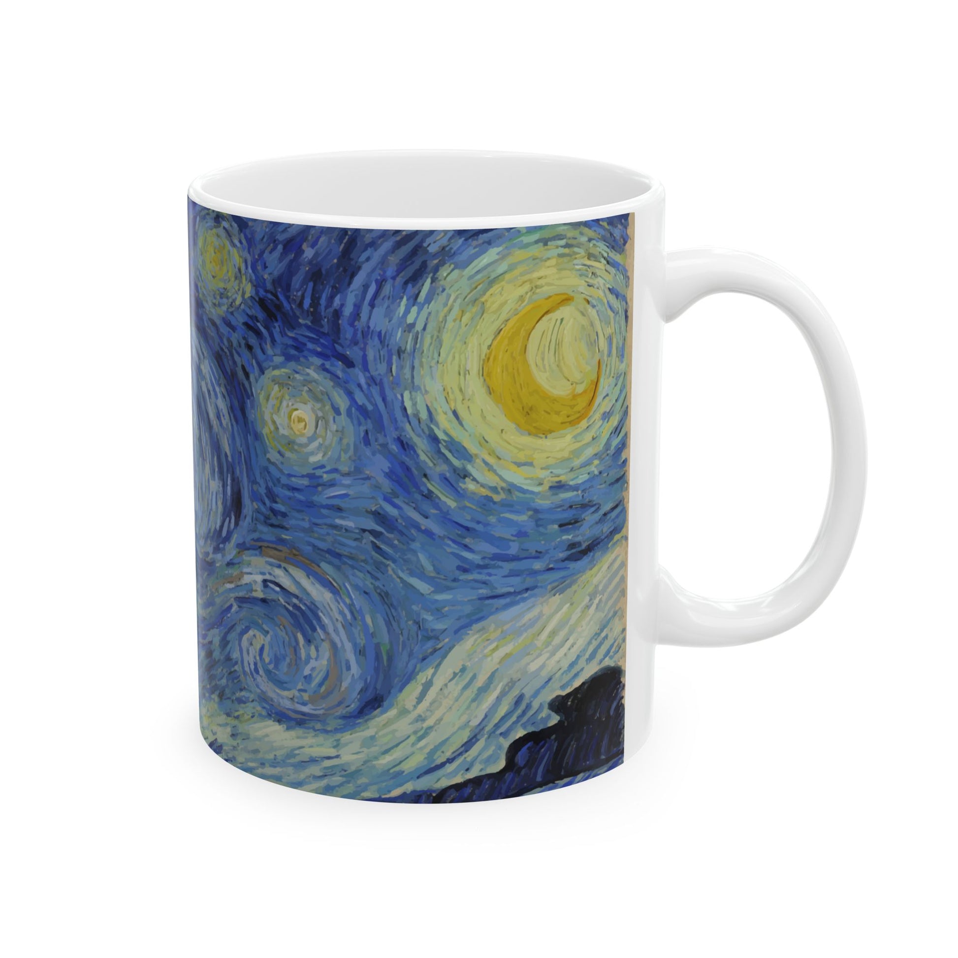 Starry Night Vincent Van Gogh Art Ceramic Coffee Mug 11oz Mug 11oz