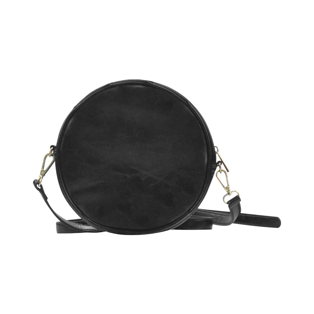 Surreal Eyes Round Sling Bag Round Sling Bag (1647)